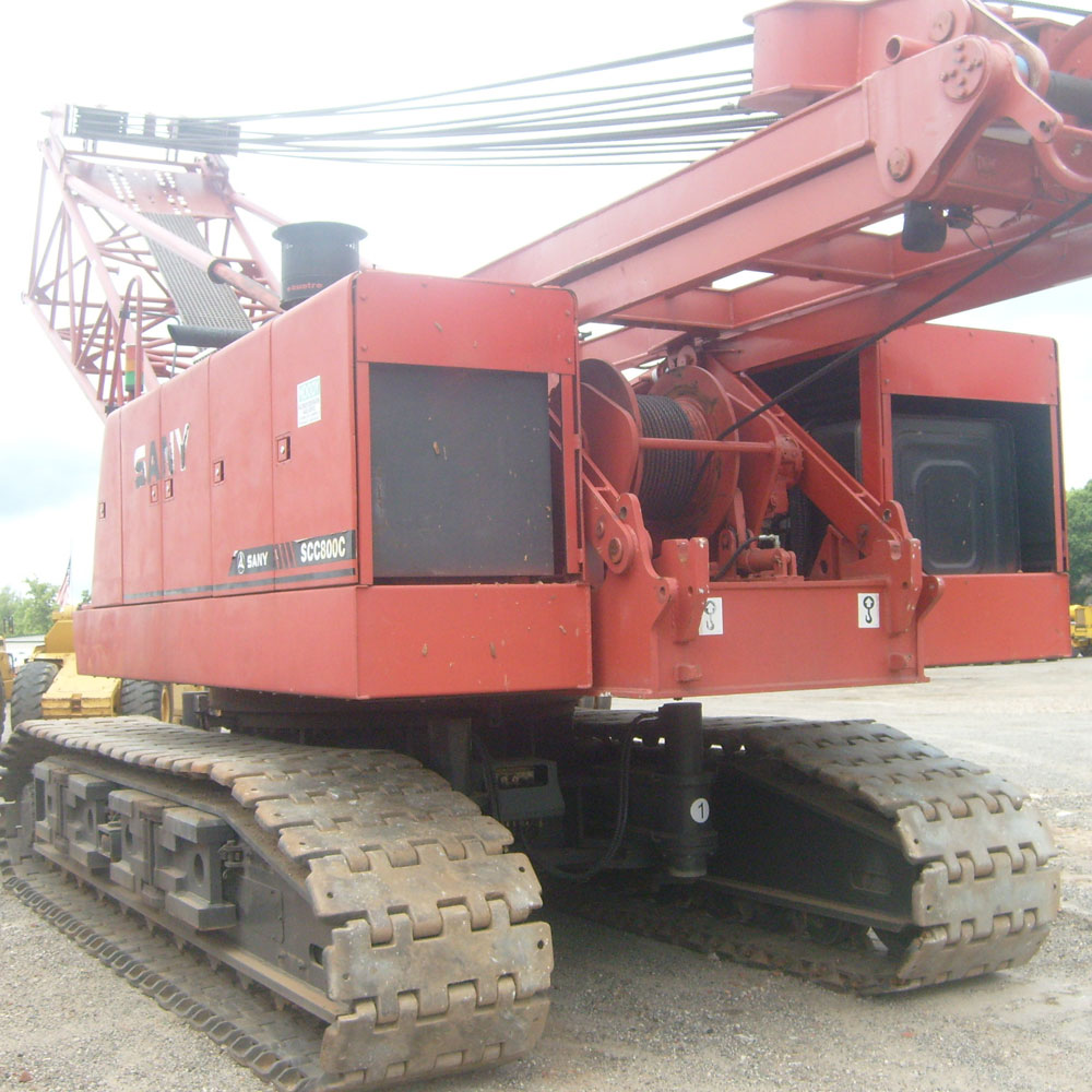 Red Can-Pick crawlr crane